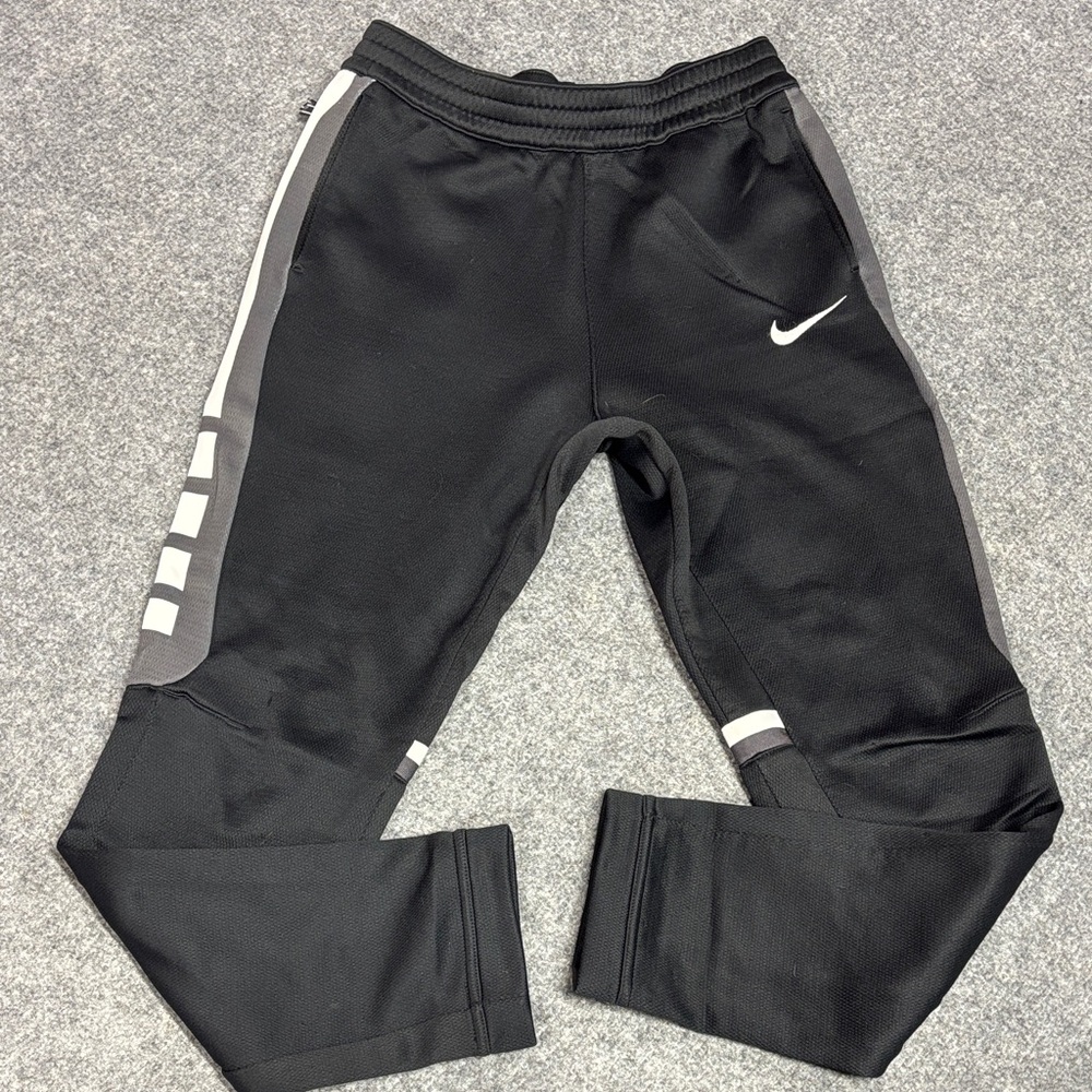 Nike Kids Black and Gray Joggers